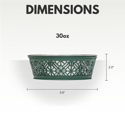 Bowl: Eco-friendly Stainless Steel Farmhouse Dog Bowl