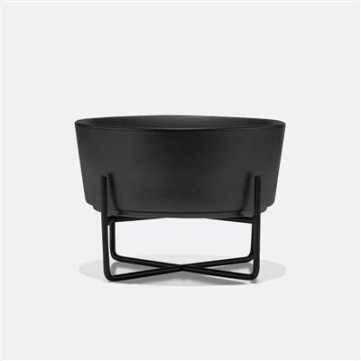 Bowl: Simple Solid Dog Bowl Stand + Bowl