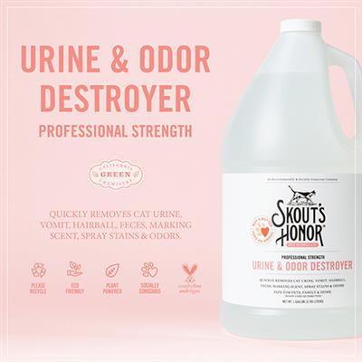 Cleaning: Skout's Honor Professional Strength Urine & Odor Destroyer Refill