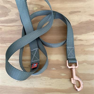 Leash: Webbing Collection with Rose Hardware