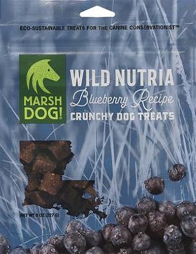 Treats: Marsh Dog Wild Nutria & Blueberry Crunchy Dog Treats
