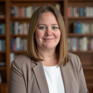 Kellie G. Olah, SPHR, CVPM, SHRM-SCP (pictured here). She’s a Practice Management & Human Resources Consultant at the renowned Veterinary Business Advisors, Inc.