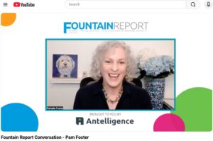 Pam Foster's PetFriendlyOffice.com interview in Fountain Report Conversations
